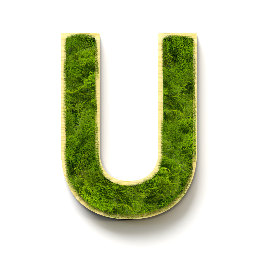 Moosly Moosbuchstabe U